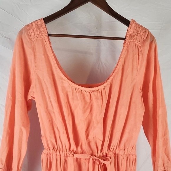 Gramicci Floret Embroidered Dress In Lobster‎ Bisque - Picture 2 of 8